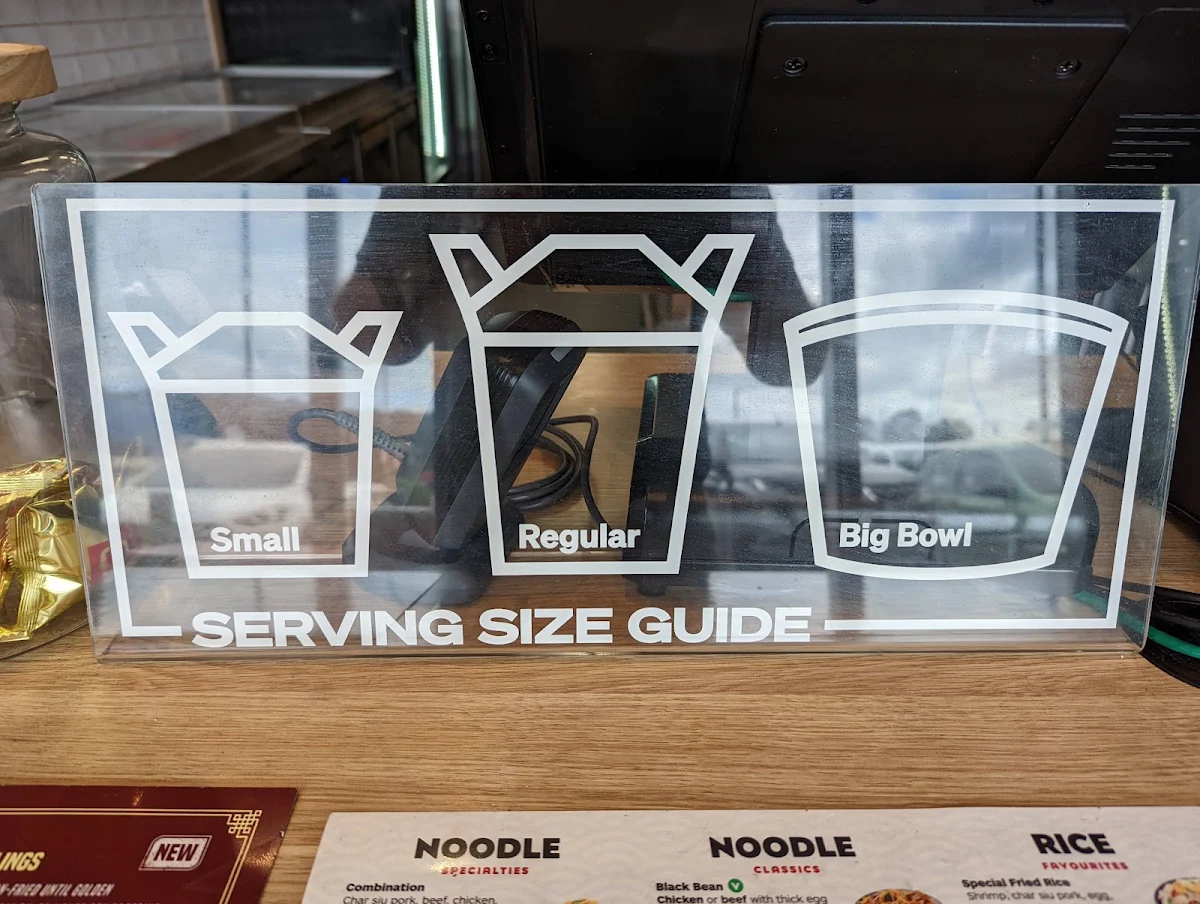 Menu, Noodle Box™ Everton Park