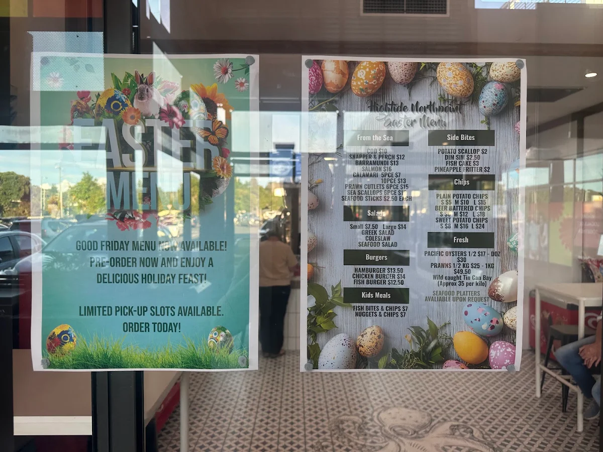 Menu, Hightide Northpoint