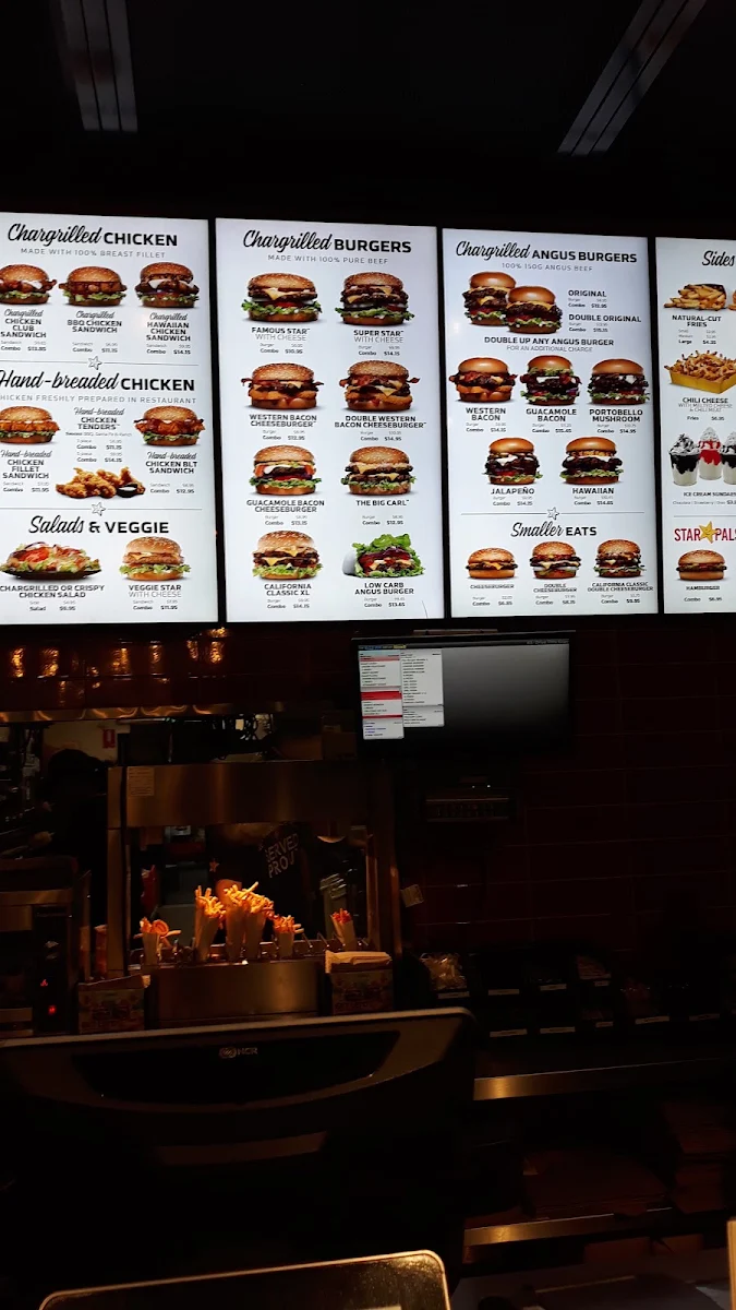 Menu, Carl's Jr. Redbank Plains