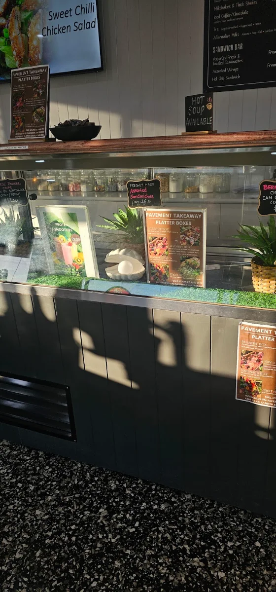 Menu, Pavement Takeaway