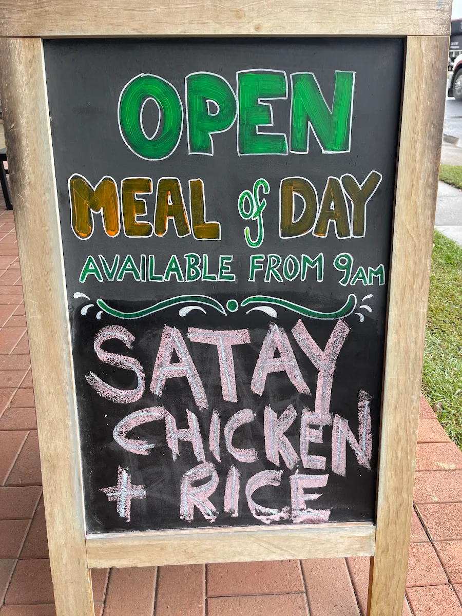 Menu, Pavement Takeaway