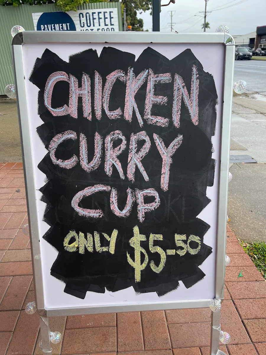 Menu, Pavement Takeaway