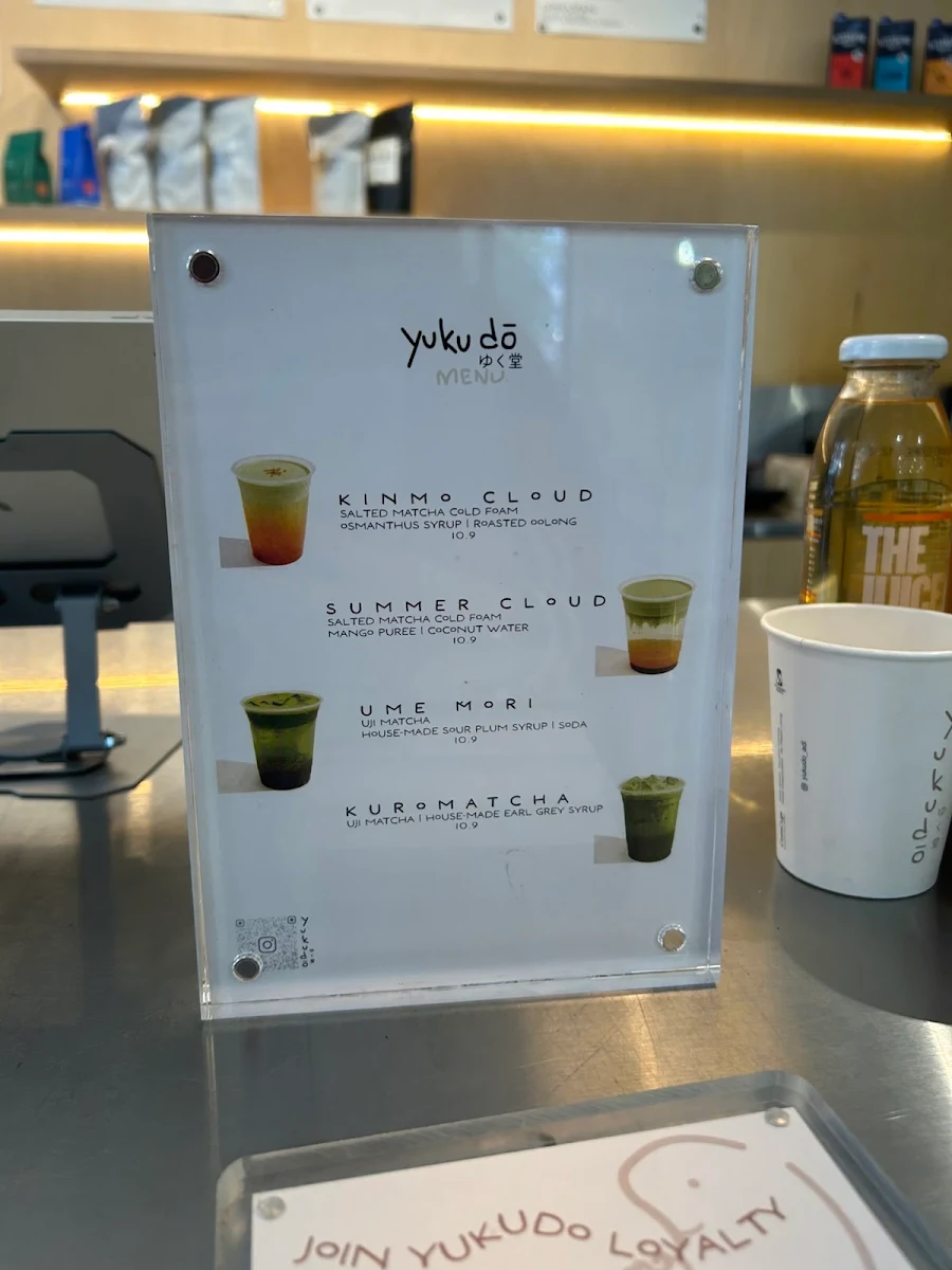 Menu, Yuku Do