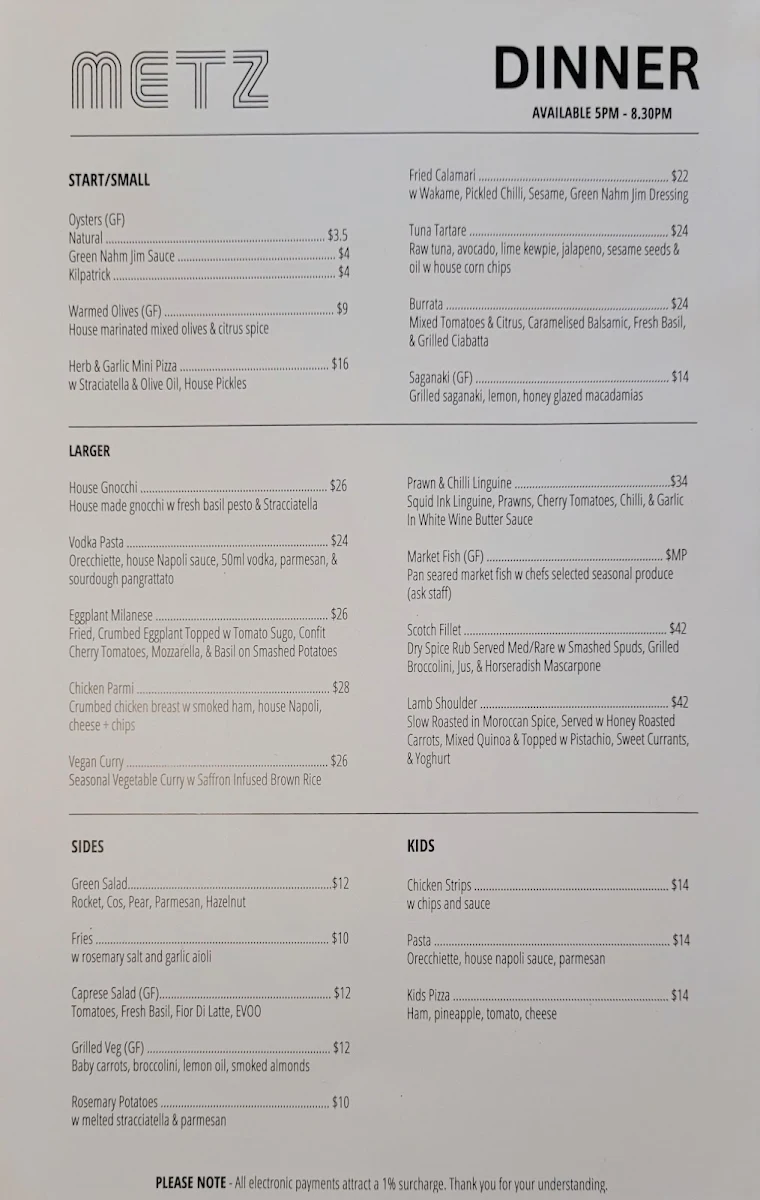 Menu photo 1