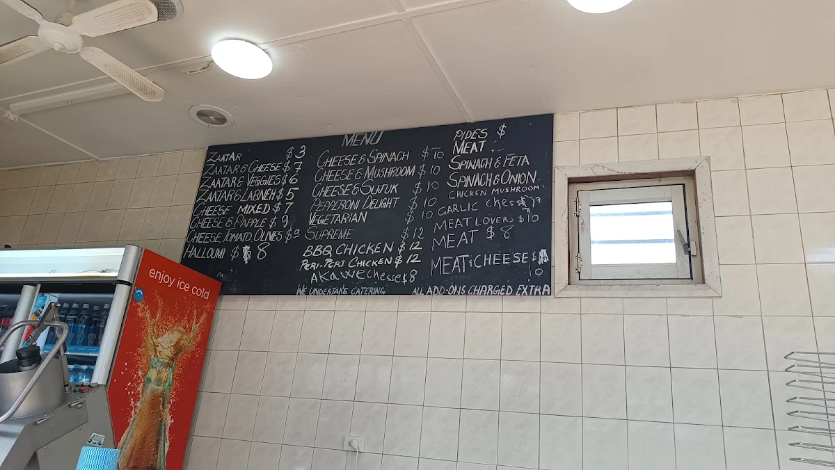 Menu, Elzein Bakery Arncliffe