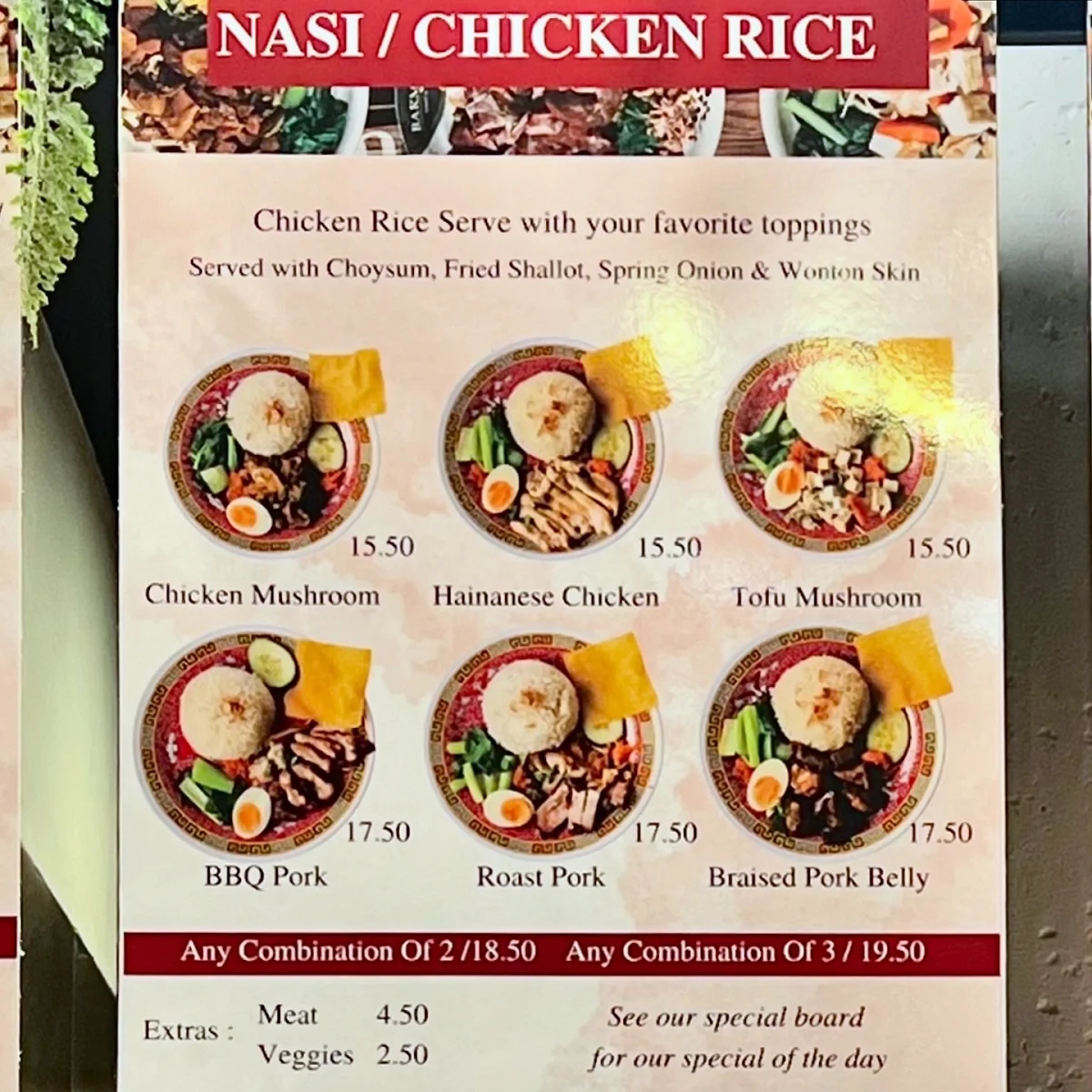 Menu, Bakmi Lim Noodle Project