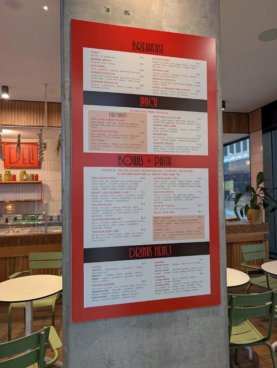Menu, BarLume