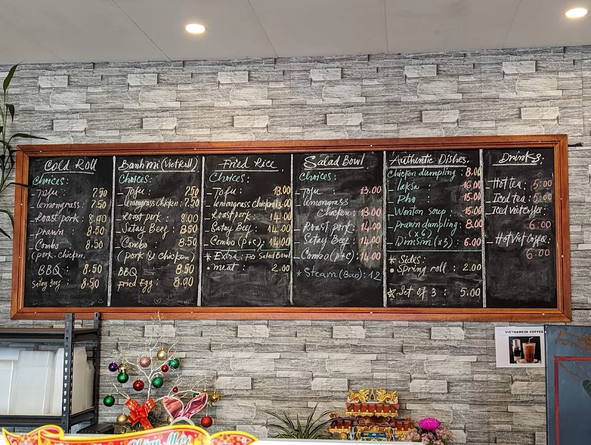 Menu, HAN'S BANH MI
