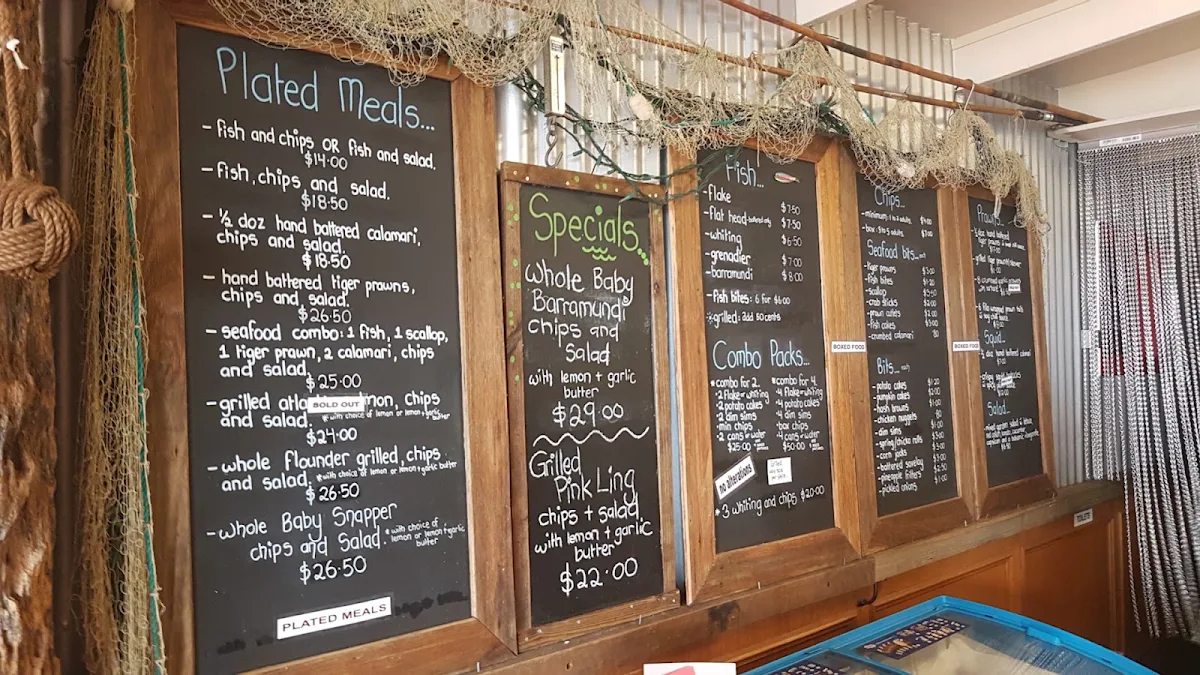 Menu, Tides of Rhyll