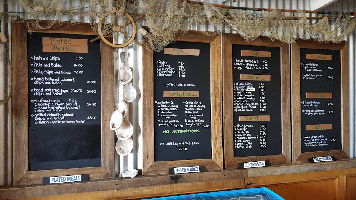 Menu, Tides of Rhyll