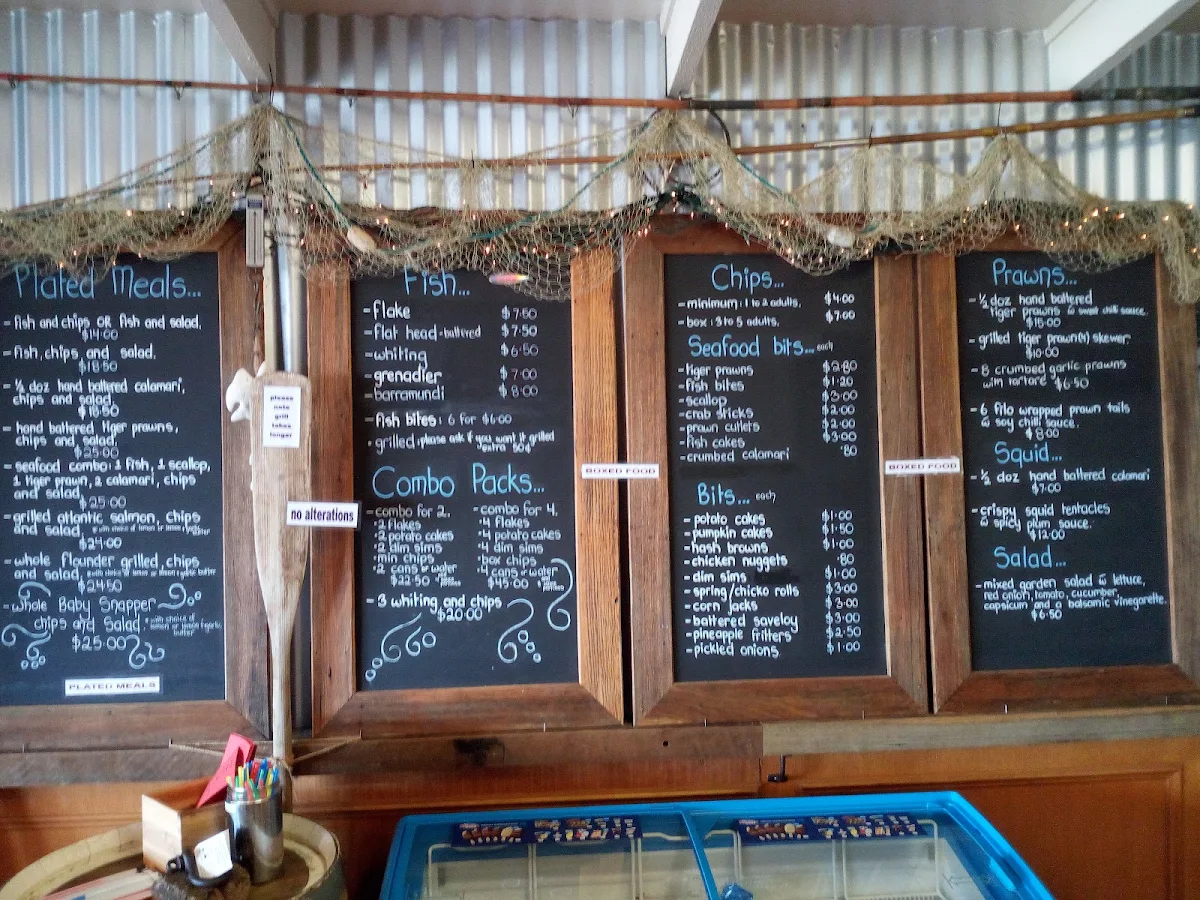 Menu, Tides of Rhyll