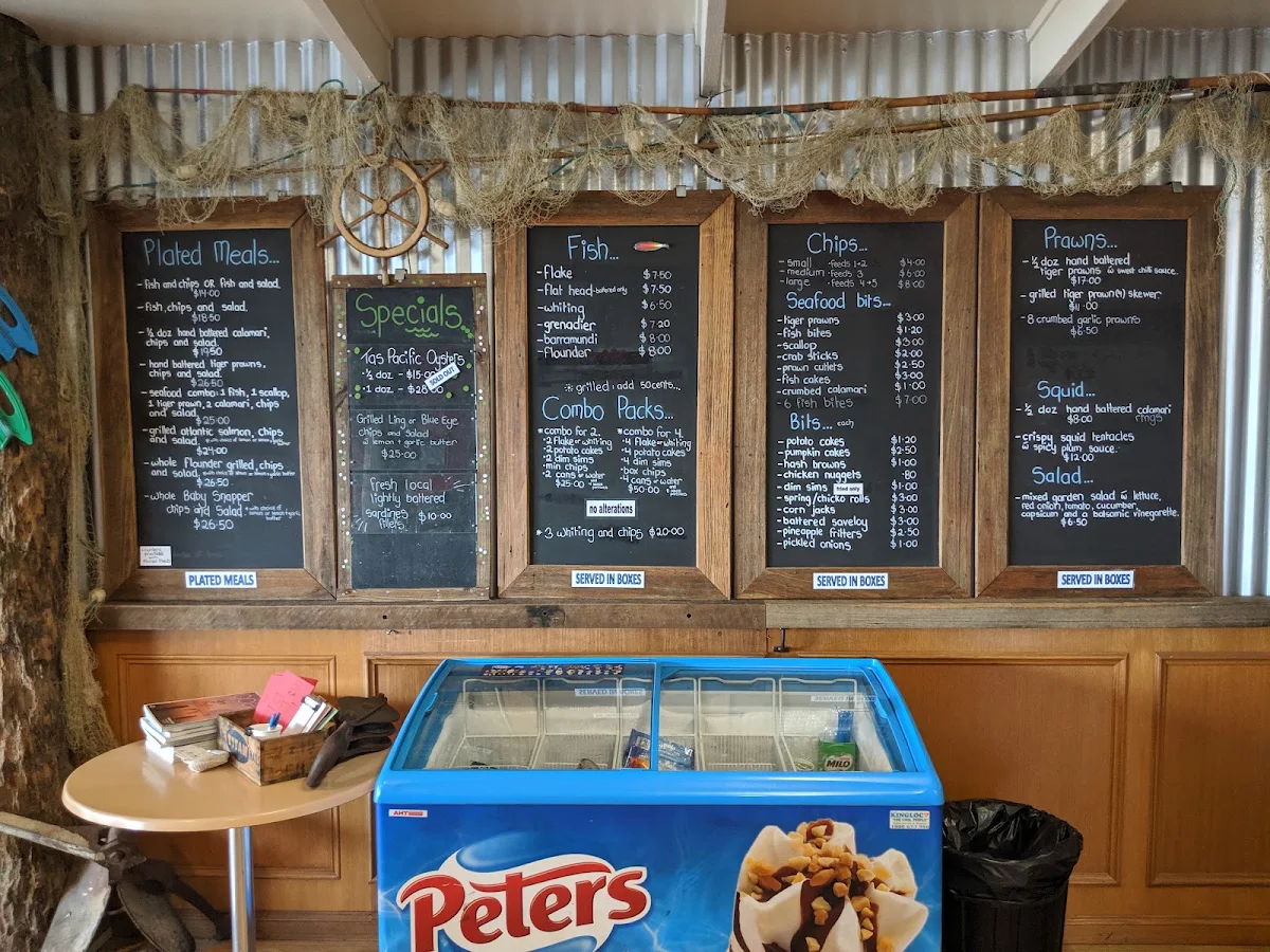 Menu, Tides of Rhyll