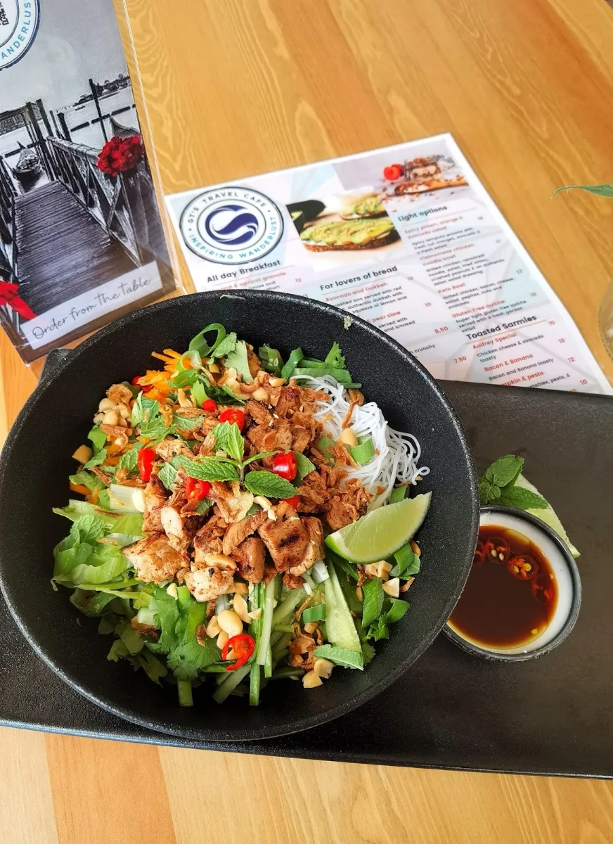 Menu, Globe Trotters Travel Cafe