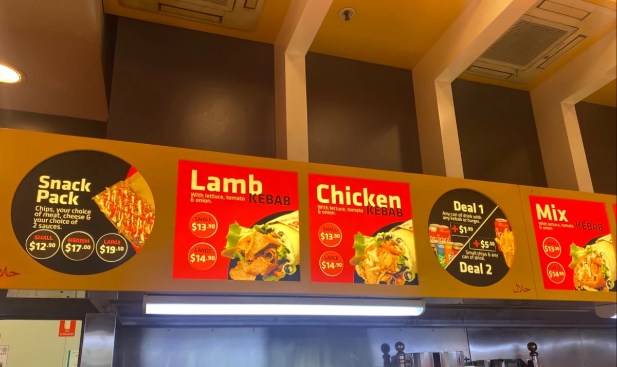 Menu, Ispa Kebabs