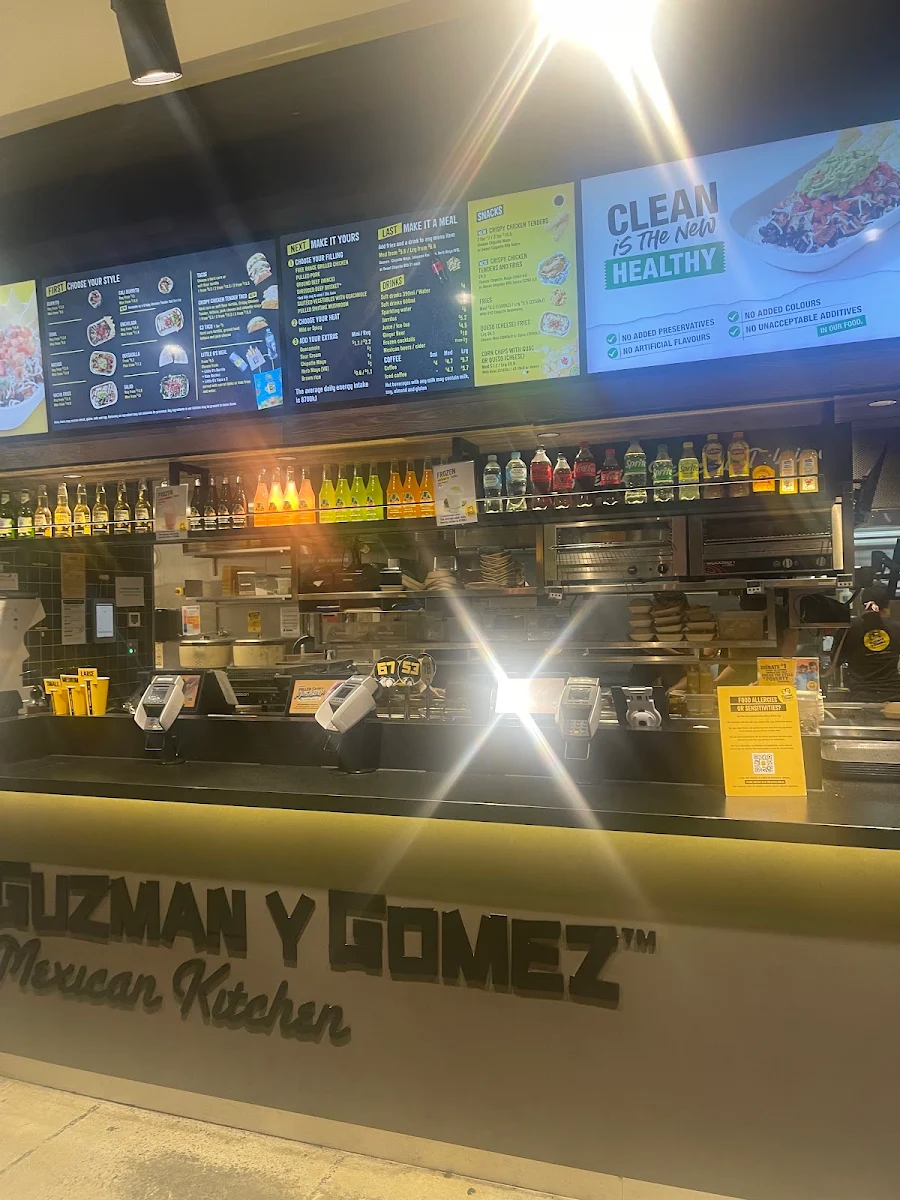 Menu, Guzman y Gomez - Browns Plains
