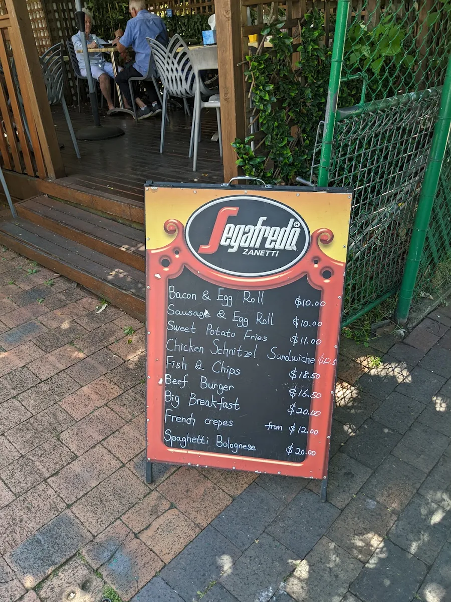 Menu, Provence Garden Cafe Eastwood