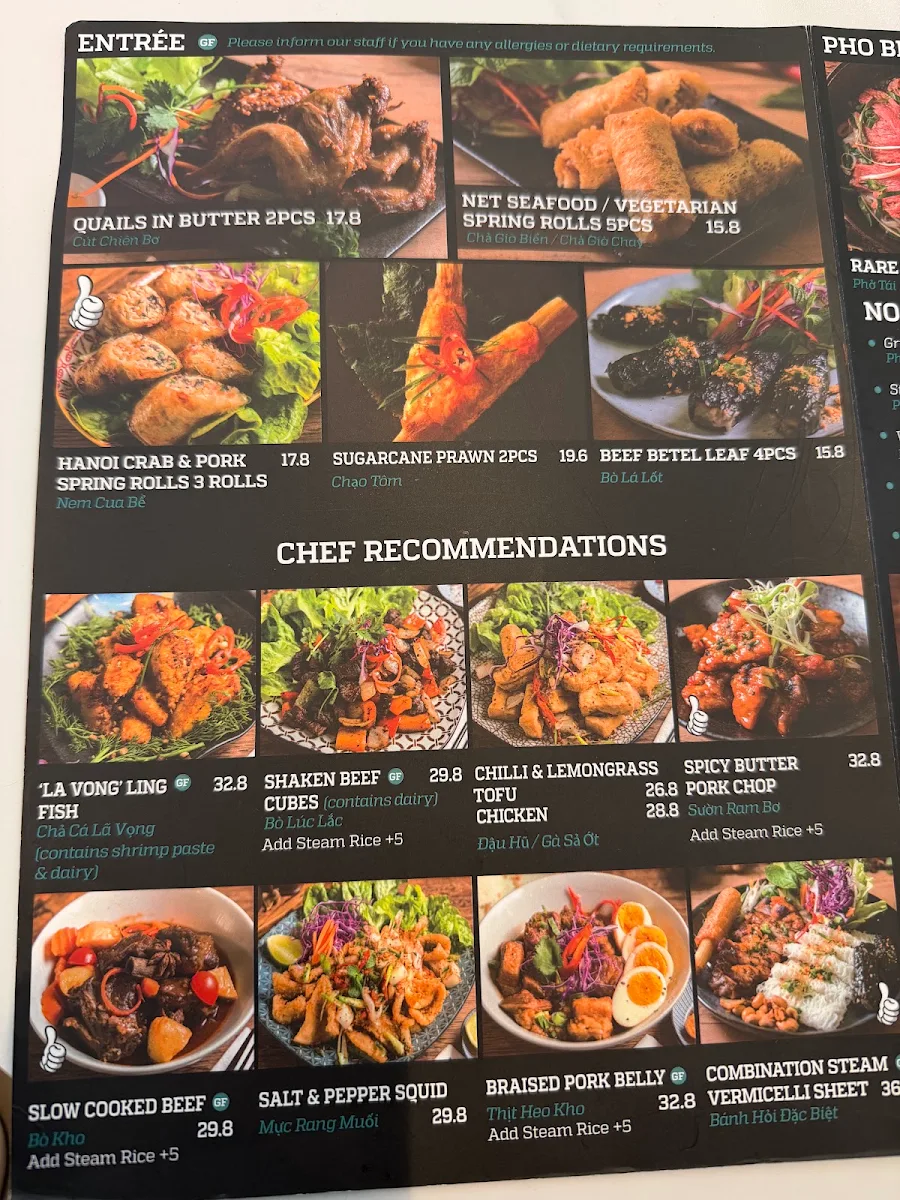 Menu, Nem Viet