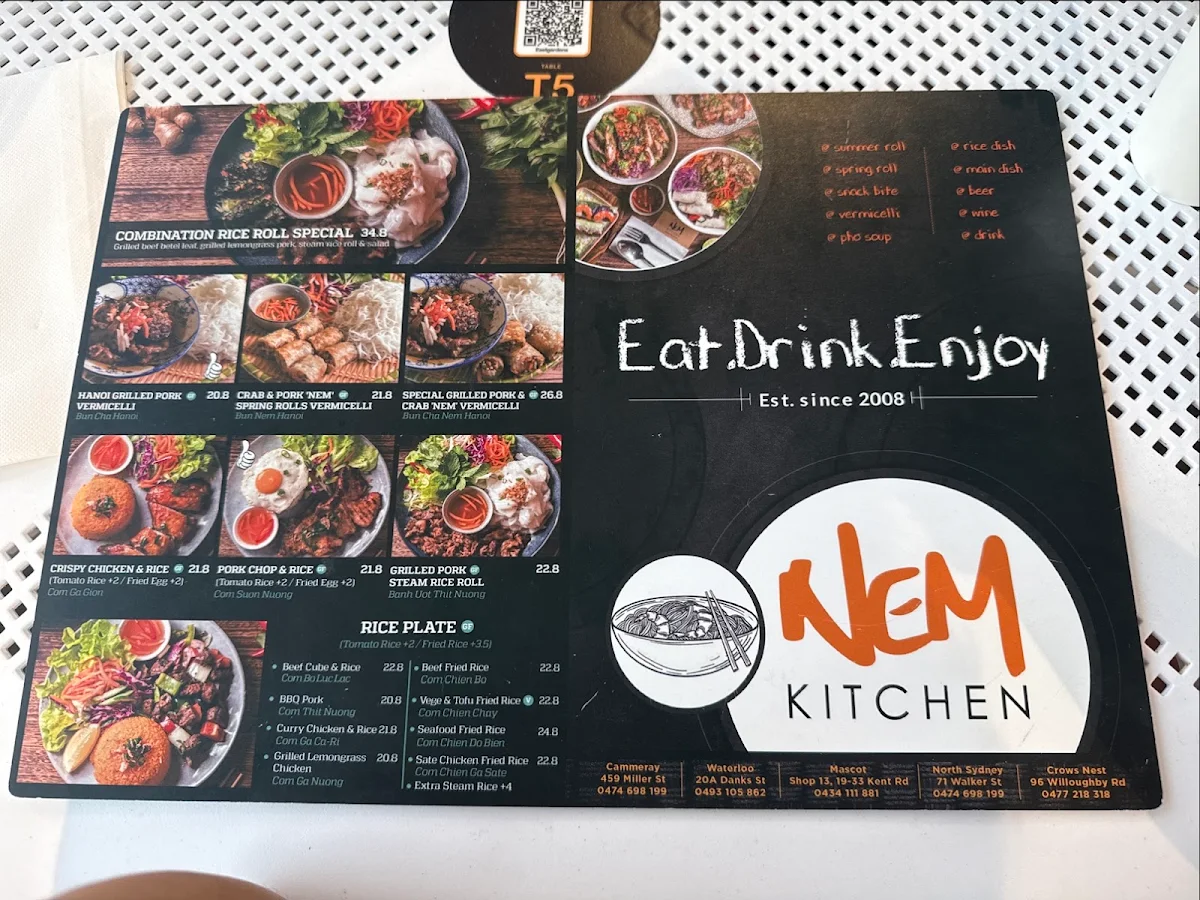 Menu, Nem Viet