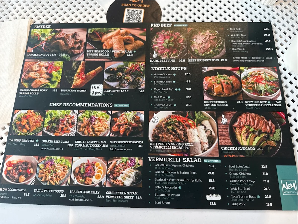 Menu, Nem Viet