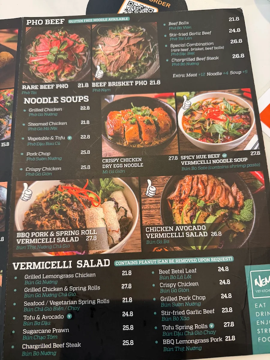 Menu, Nem Viet