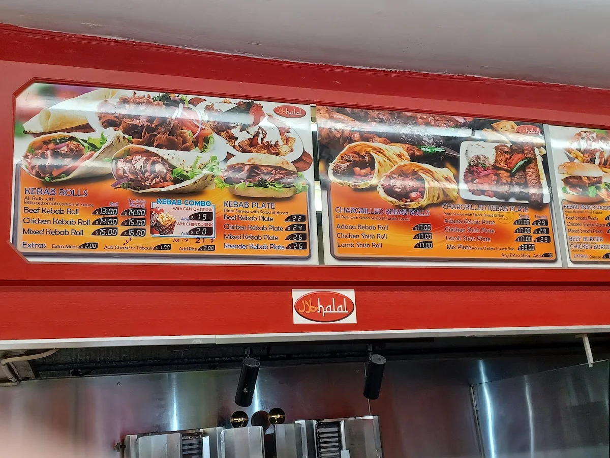 Menu, Liverpool Sofra