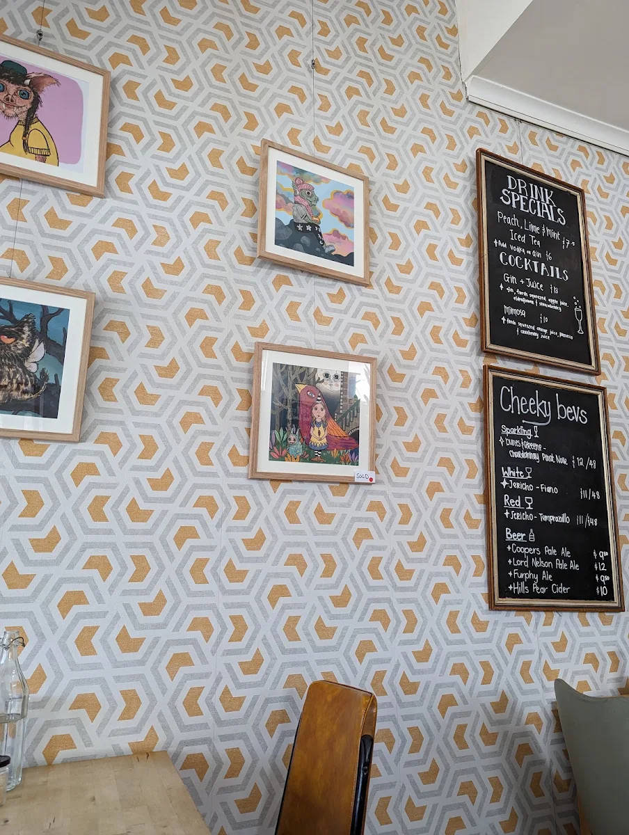 Menu, The Pantry On Egmont
