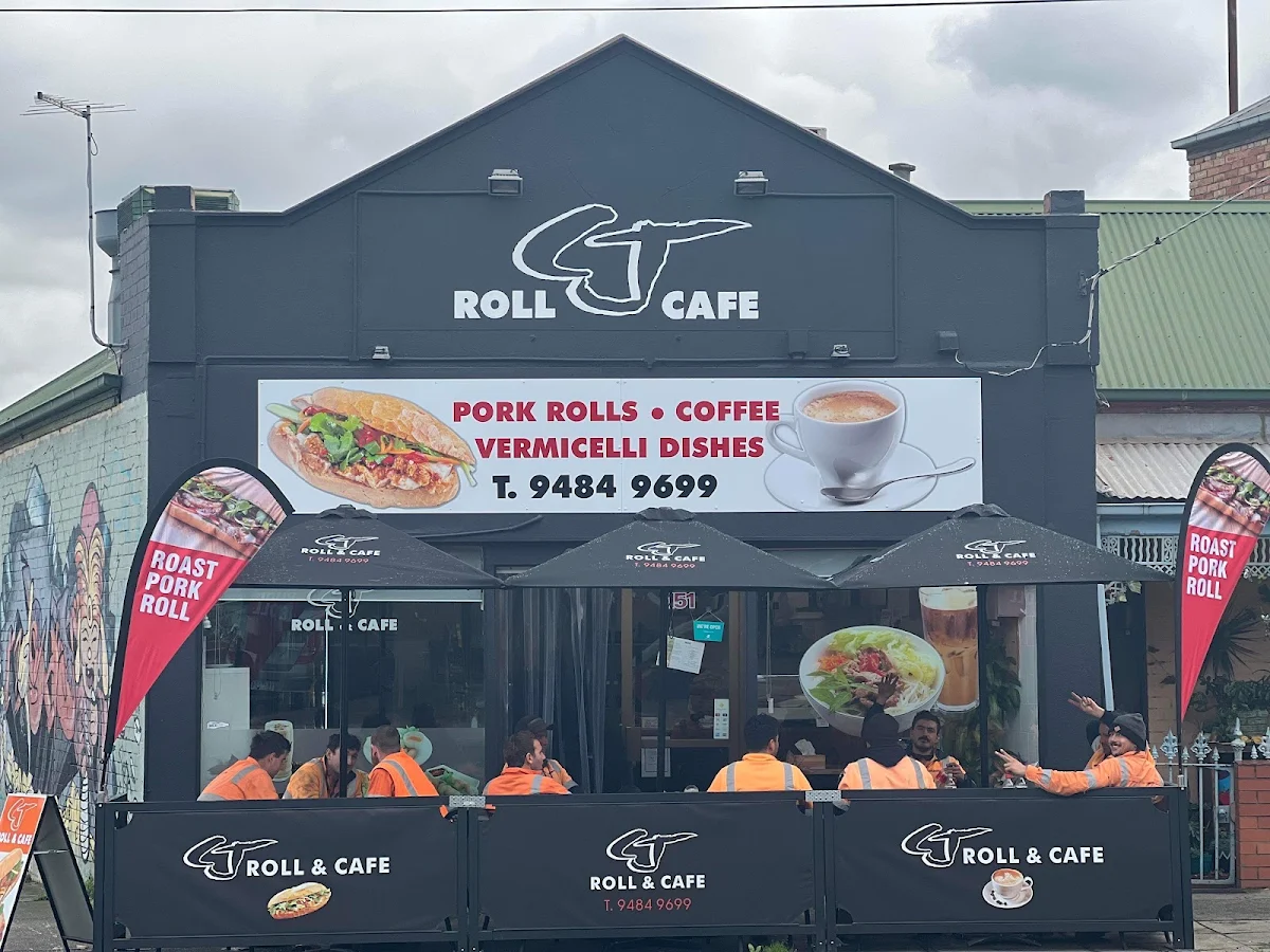 Menu, C J Roll & Cafe Preston