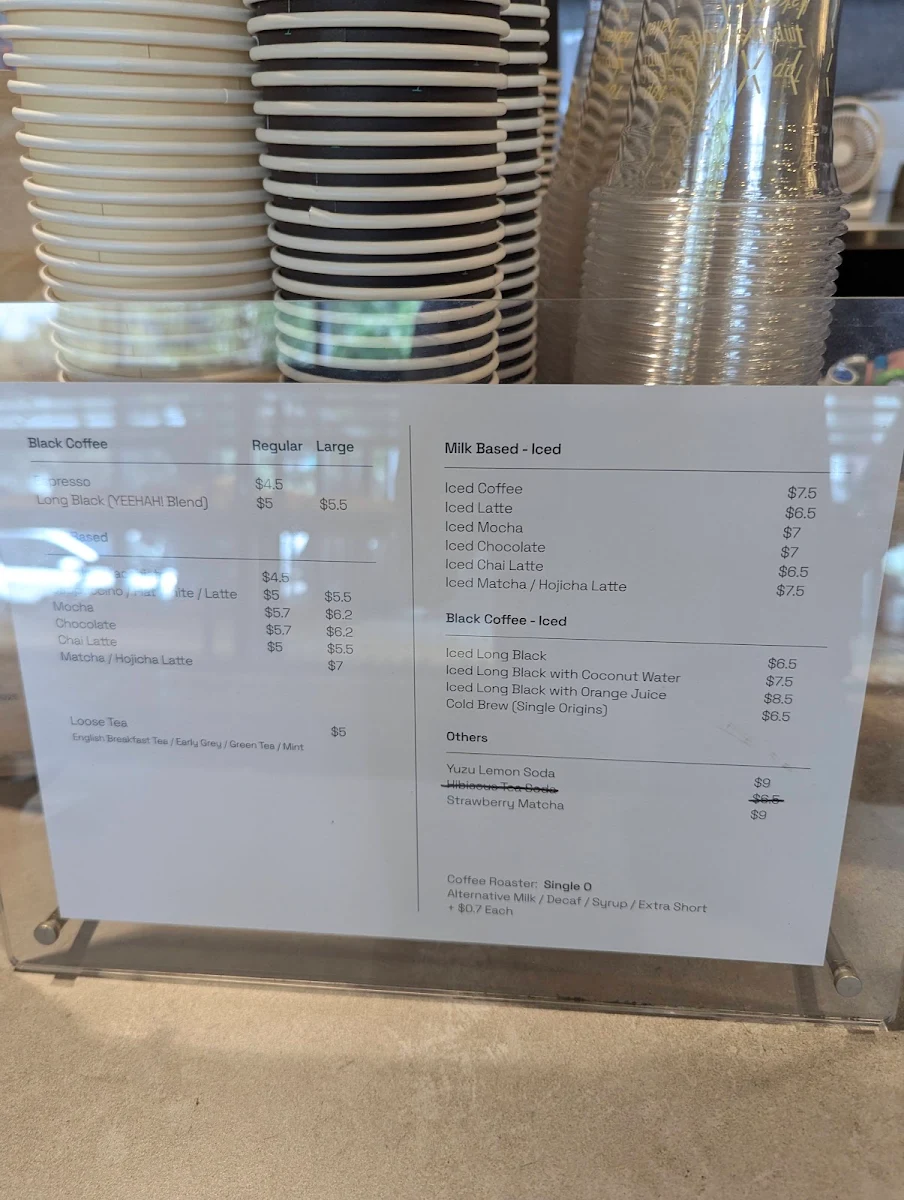 Menu, Top Impression Bakery Mascot
