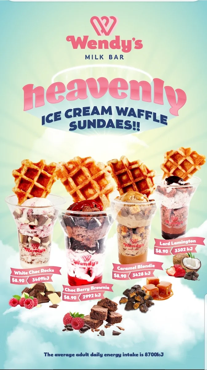 Menu, Wendy's narellan