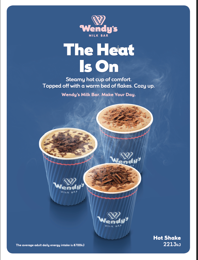 Menu, Wendy's narellan