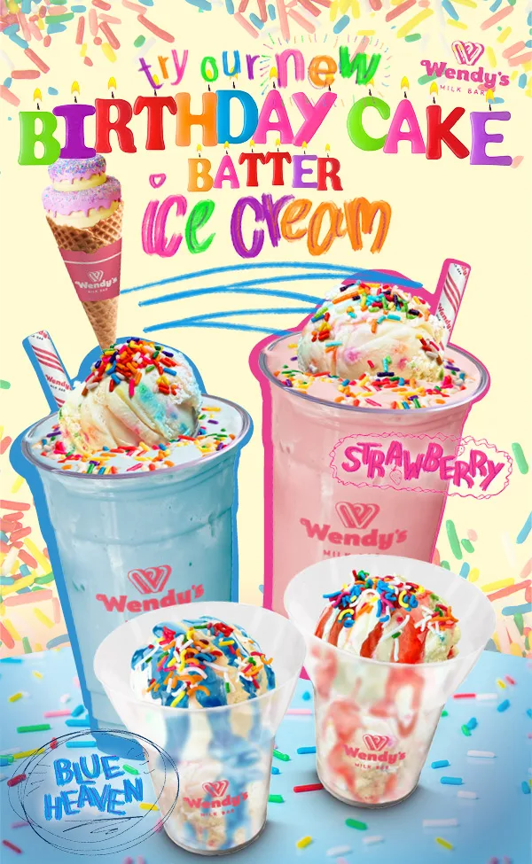 Menu, Wendy's narellan