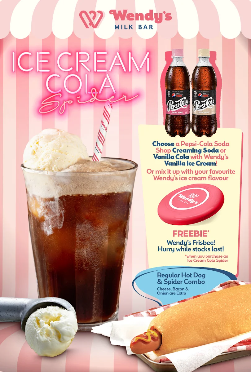Menu, Wendy's narellan