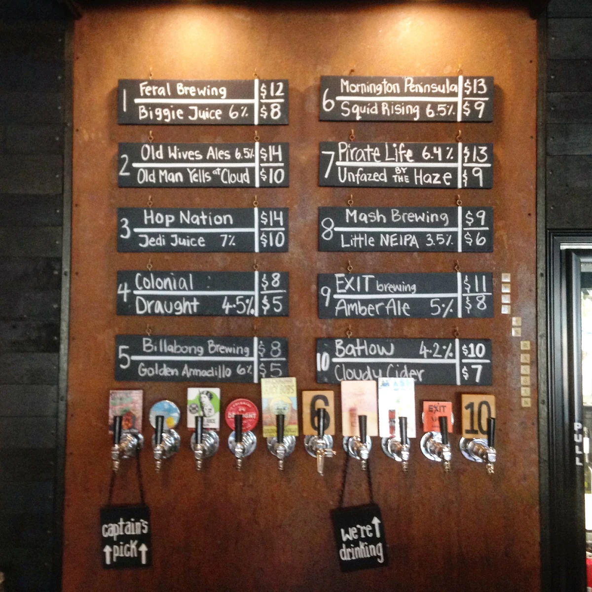 Menu, Piggy Food Co