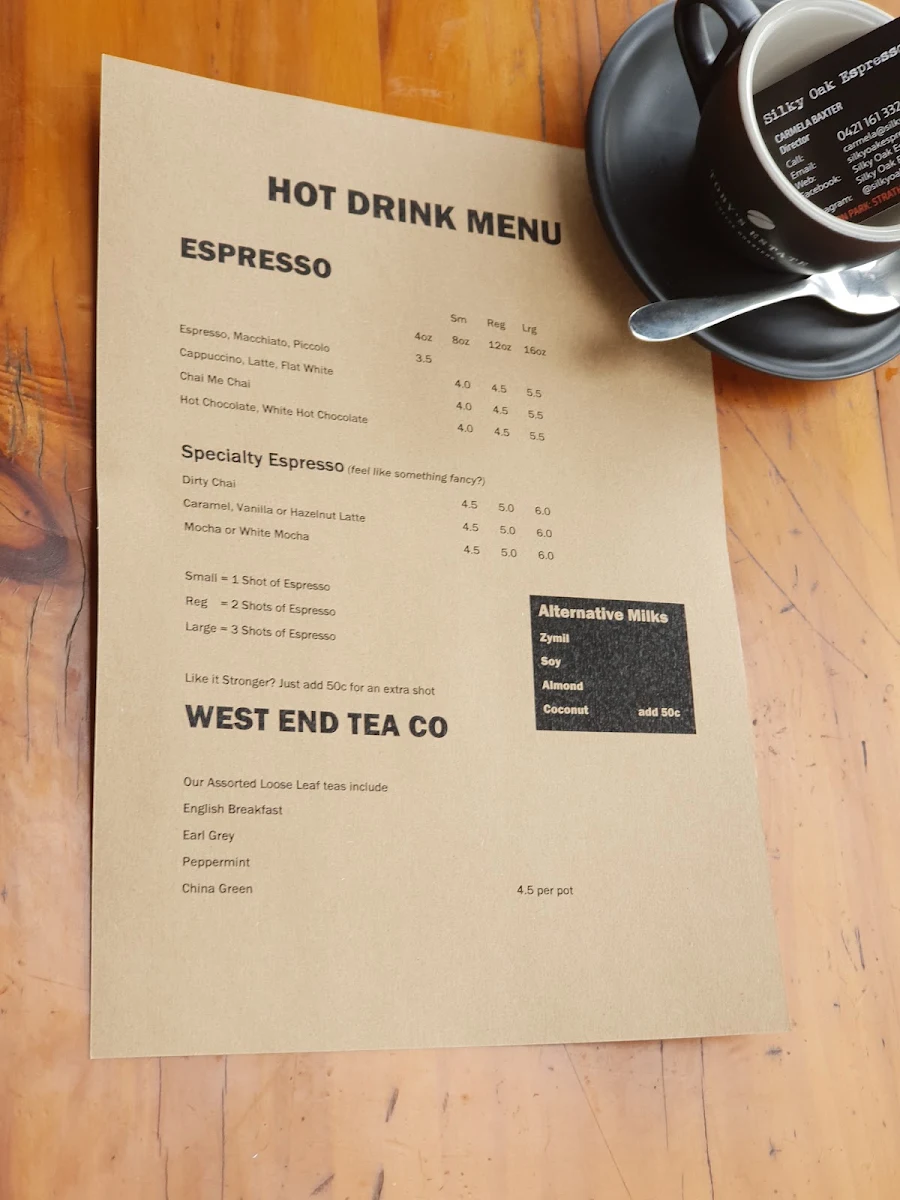 Menu, Routine