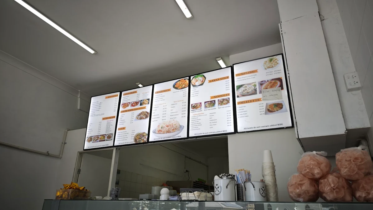 Menu, Wok Express 41 Chinese restaurant
