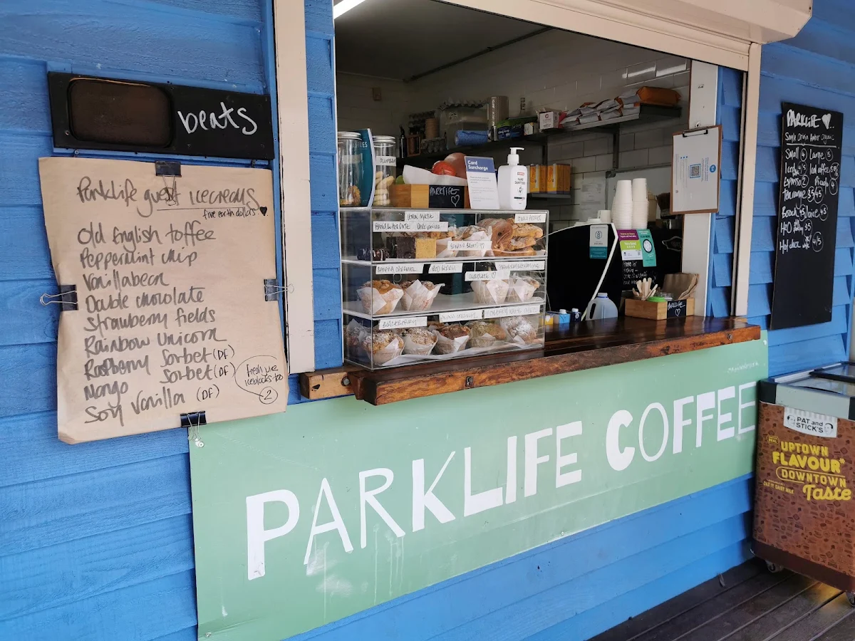 Menu, Parklife Coffee