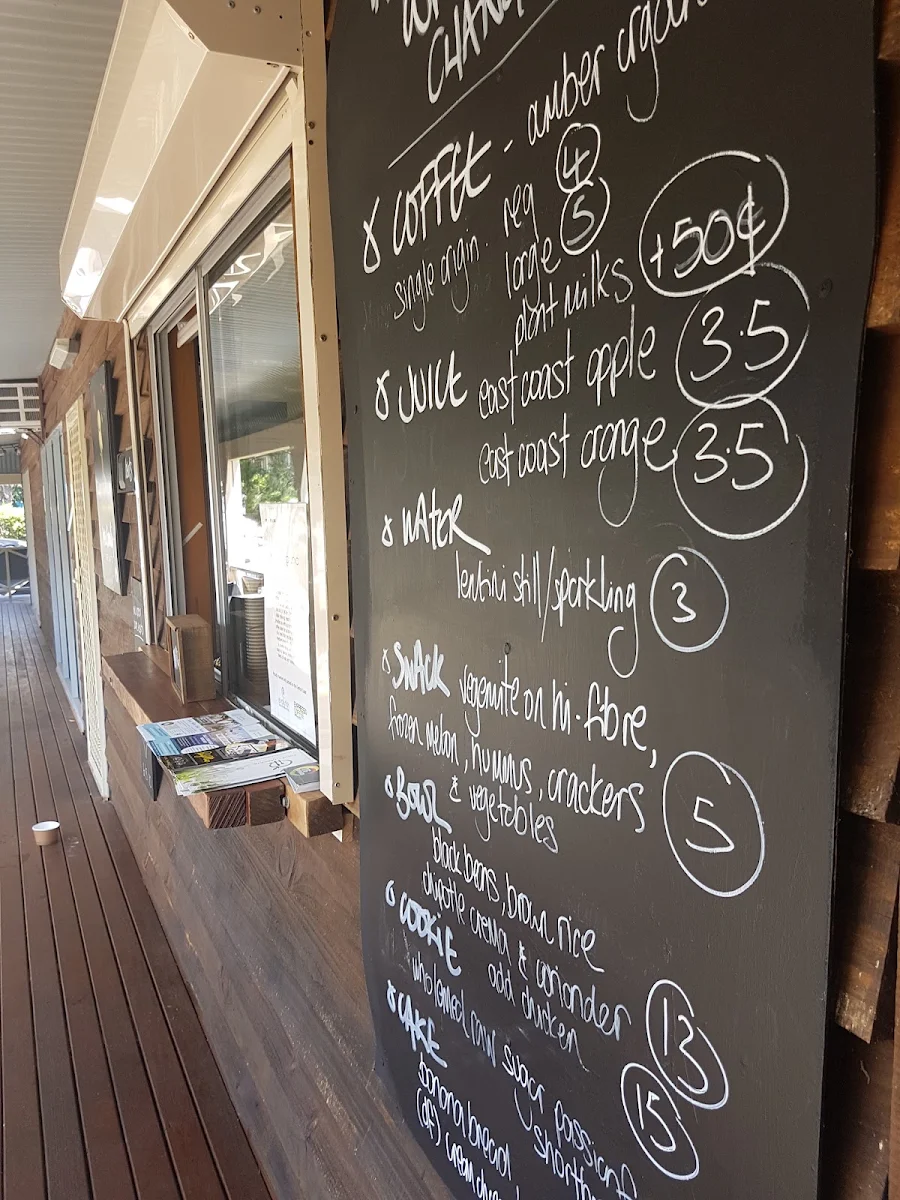 Menu, Parklife Coffee