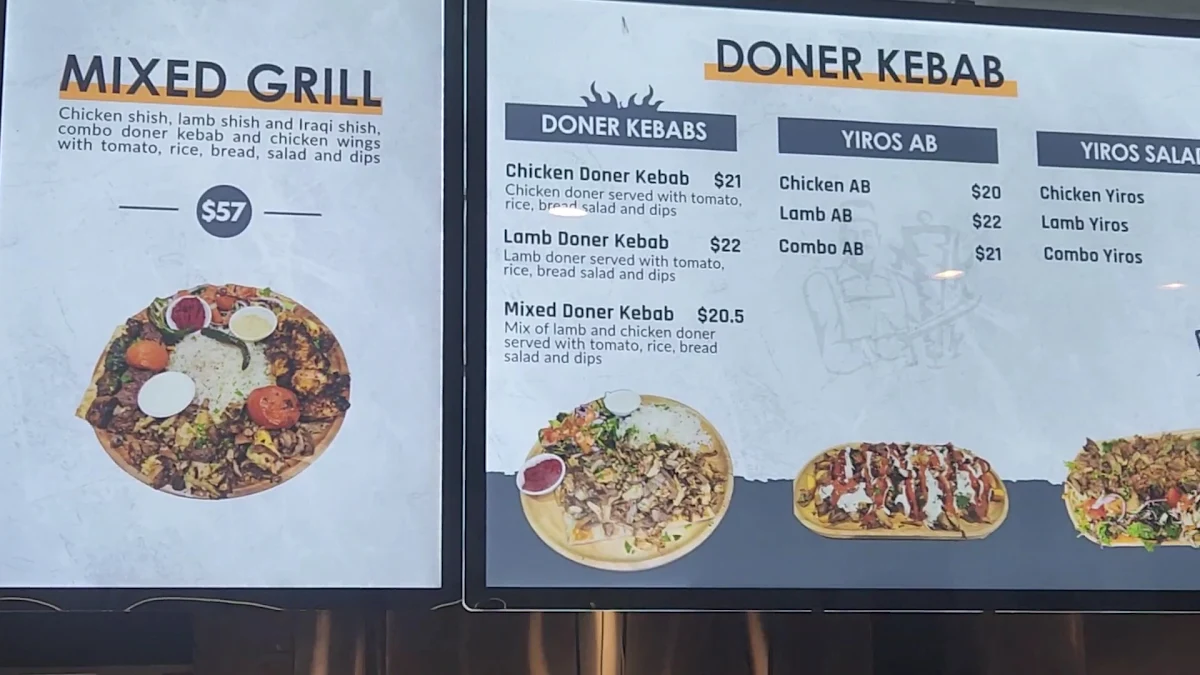 Menu, Al Sultan Restaurant & Shisha Lounge