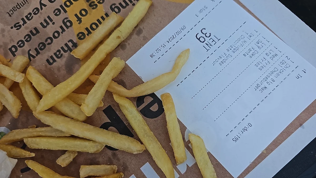 Menu, McDonald's Merimbula