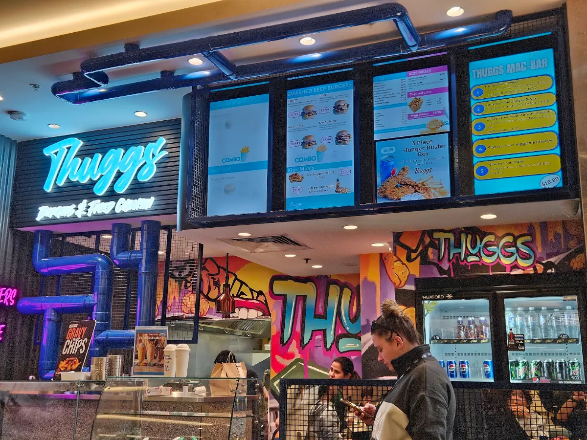 Menu, Thuggs