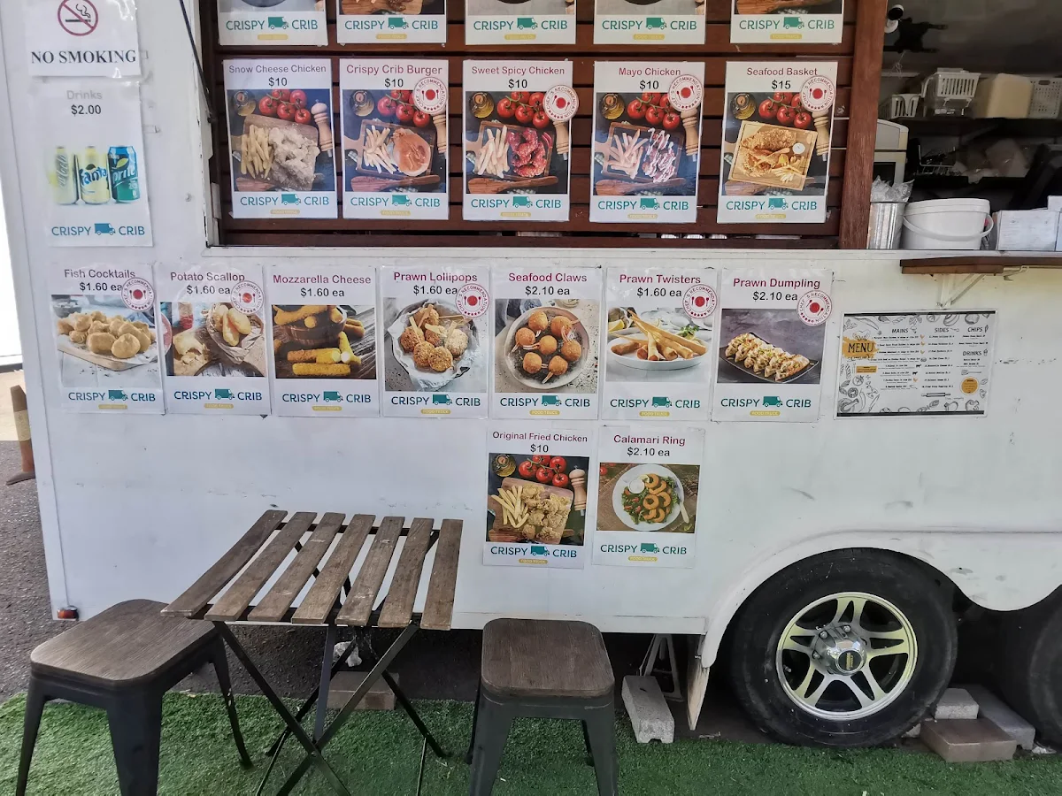 Menu, Crispy Crib Food Truck Blacktown