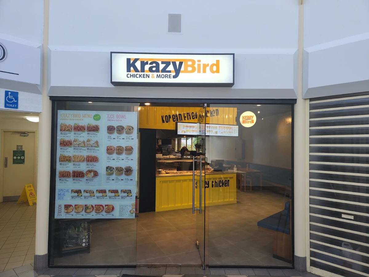 Menu, Krazy Bird Mittagong