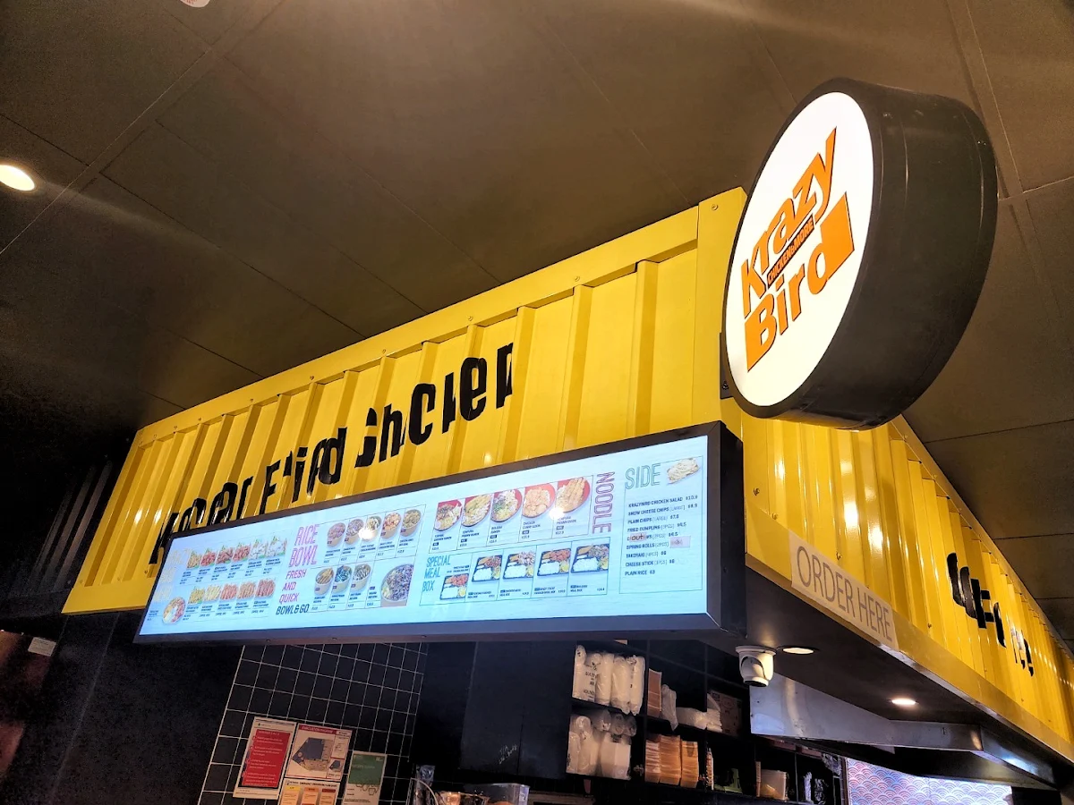Menu, Krazy Bird Mittagong