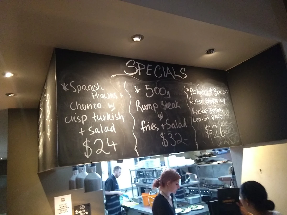 Menu, Imperial Bistro
