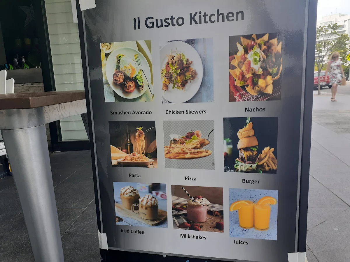 Menu, il Gusto Italian Restaurant and Pizza