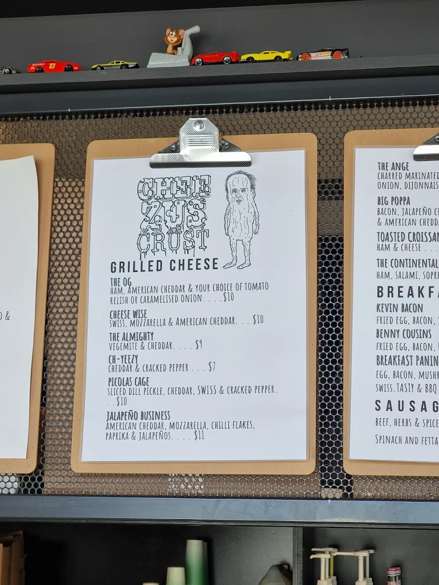 Menu, Mooba Calleya