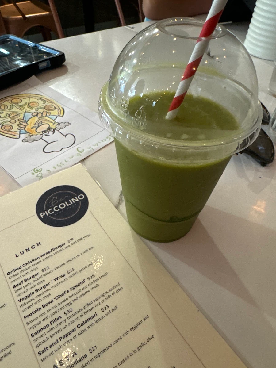 Menu, Fahrenheit Coffee & Dining