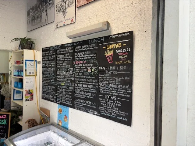 Menu, C-Breez Kiosk