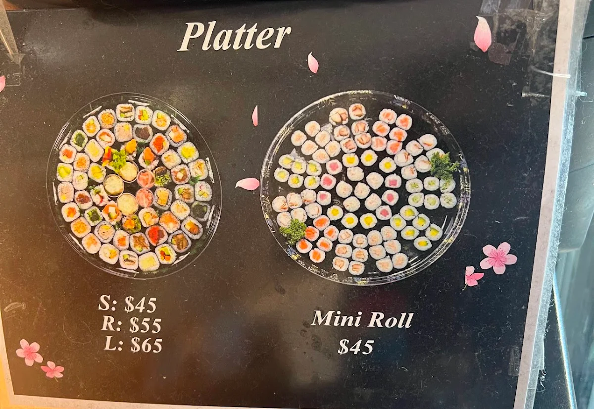 Menu, Sushi Ace Strathpine