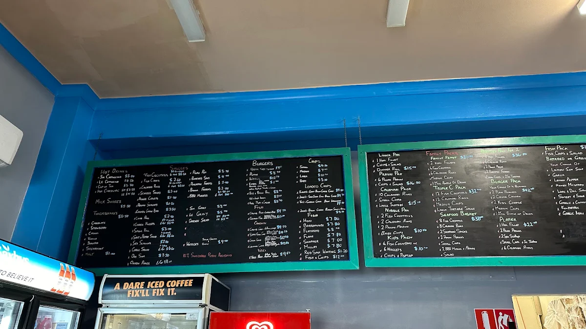 Menu, Deep Sea Delights